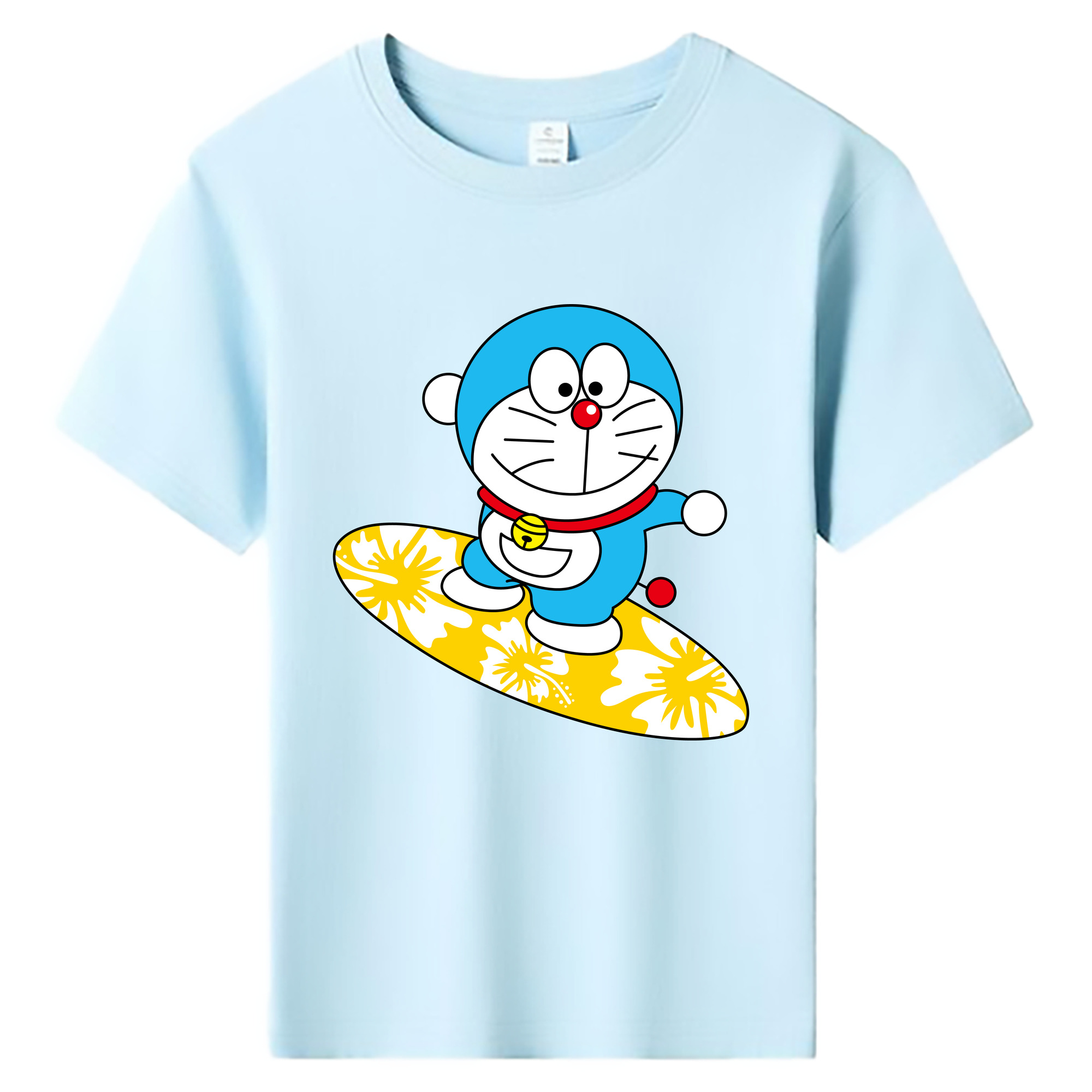 （画像用） ドラえもん Doraemon 綿100％キッズTシャツ（フロントプリント）